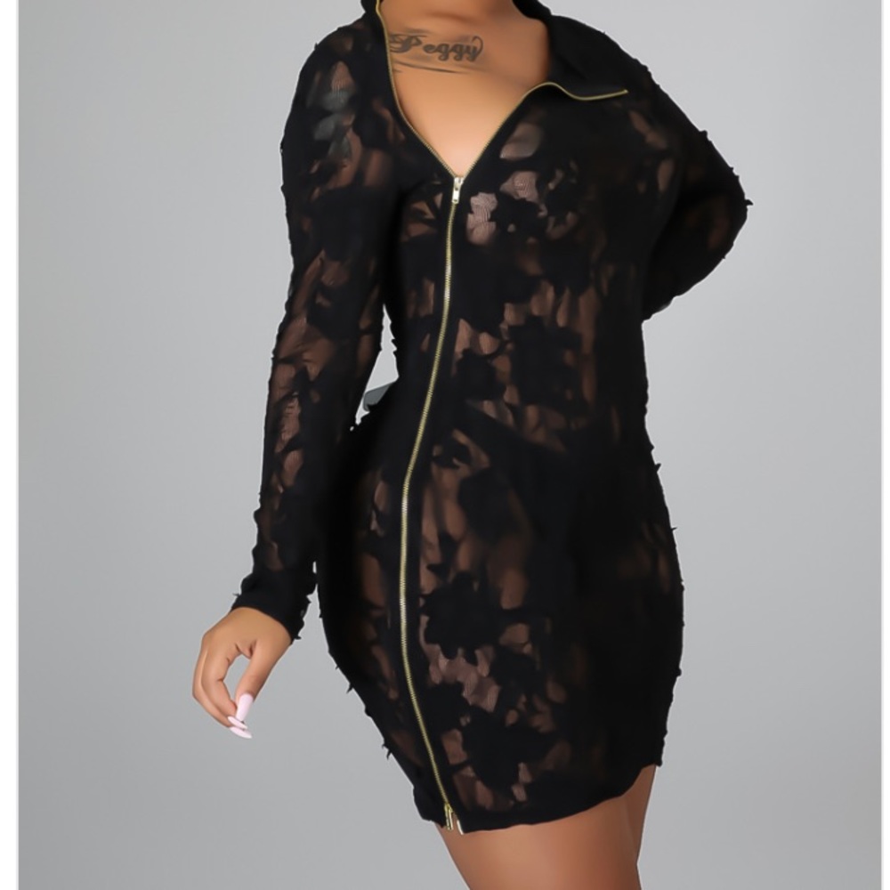 COPY - Night Owl Dress- SOLD OUT - Picture 2 of 4
